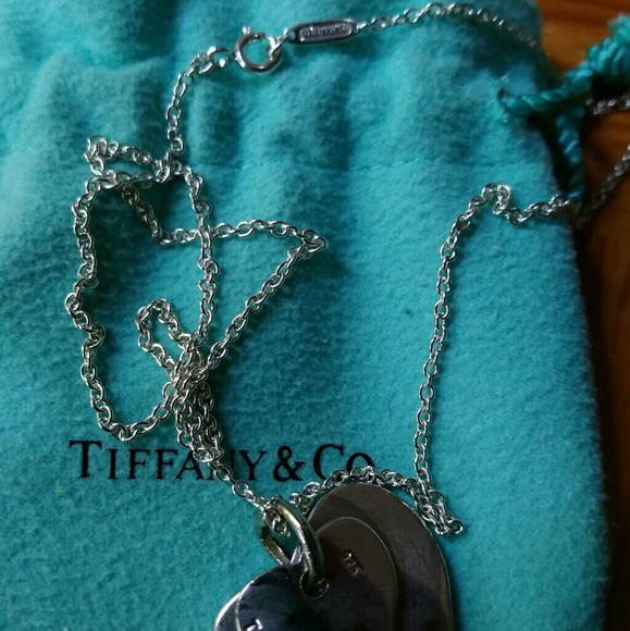 Tiffany  & co.double heart - Picture 8 of 8